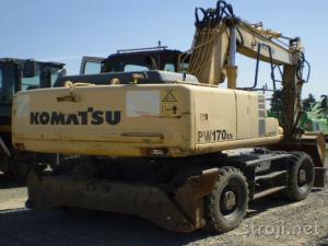 Povečaj sliku KOMATSU PW 170 rabljen - Prodam