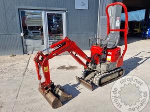 mini bageri yanmar sv08 2014 letnik 2430 delovnih ur 