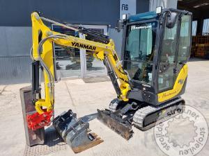 mini bageri yanmar sv18 powertilt 3x zlica 2019 letnik