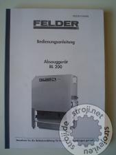 Usisivači Industrijski usisivač, FELDER RL 200