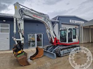 bageri gusjenicari takeuchi tb1140 rototilt 2x zlice 2014 letnik klima