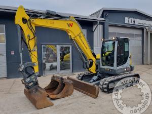 mini bageri wacker neuson et90 powertilt 3x zlica kamera