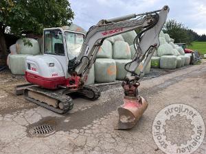 mini bageri takeuchi tb240 powertilt 3x zlica 2016 letnik