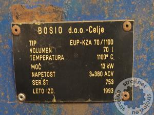 Toplinska obrada, Ostali EUP-KZA 70/1100