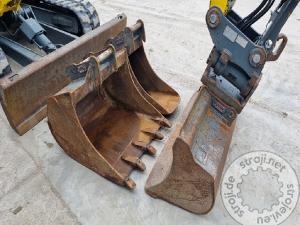 Mini bageri, WACKER NEUSON ET90 - POWERTILT - 3X ŽLICA - KAMERA