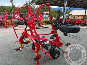 Okretači sijena, sakupljači, razgrtači okretač sijena, SIP SPIDER 455/4