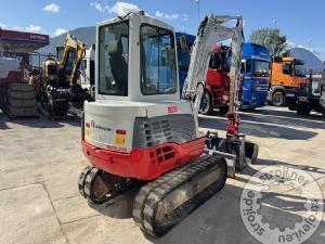 Mini bageri, TAKEUCHI TB250 - 2018 LETNIK- 3045 UR - POWERTILT -3X ŽLICA