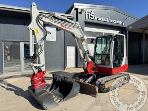 mini bageri takeuchi tb250 2018 letnik 3045 ur powertilt 3x lica