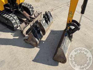 Mini bageri, JCB 16C-1 - 2021 LETNIK - 1105 DELOVNIH UR