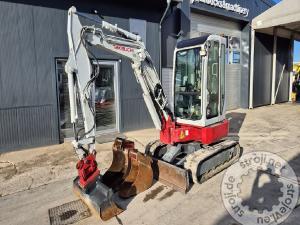 mini bageri takeuchi tb138fr powertilt 3x lica 2015 letnik
