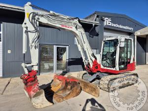 mini bageri takeuchi tb290 2 2022 letnik powertilt 3x lica 