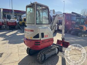 Mini bageri, TAKEUCHI TB230 - 2019 LETNIK - 2435 UR - 2X ŽLICA