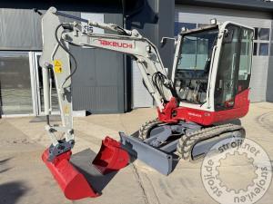 mini bageri takeuchi tb230 2019 letnik 2435 ur 2x lica