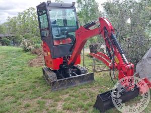 Mini bageri, Ostali Mini bager 2.2T Kubota D1105 14.5kW+n.plan.+mulčer