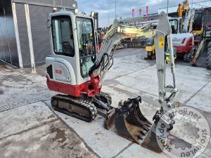 Mini bageri, TAKEUCHI TB225 - POWERTILT - 2020 LETNIK - 2460 DELOVNIH UR