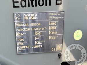 Damperi damper, WACKER NEUSON DV90 - 2021 LETNIK - 2120 UR - AC