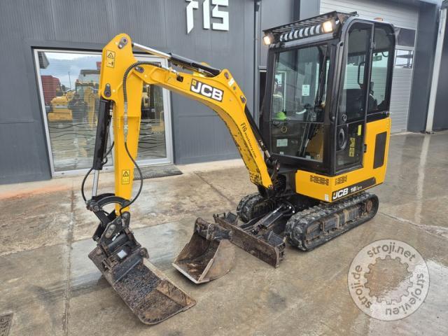 Mini bageri, JCB 16C-1 - 2021 LWTNIK - 935 UR - POWERTILT