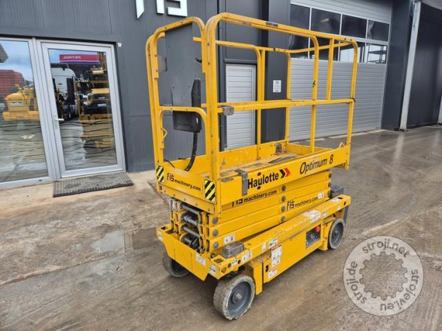 Dizalice, HAULOTTE OPTIMUM 8 - NOVE BATERIJE - 2019 LETNIK - 325 UR