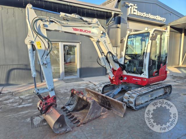 Mini bageri, TAKEUCHI TB250-2 - 2019 LETNIK - 2905 UR - 3X ŽLICA - AC