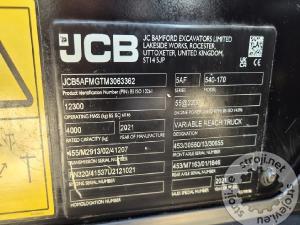 Viličari regalni sa teleskopom, JCB 540-170 - 1265 UR - 2021 LETNIK - 17M - 4T
