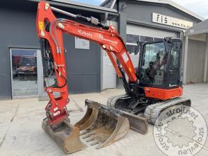 mini bageri kubota kx060 5 2021 letnik 2480 ur powertilt