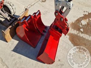 Mini bageri, TAKEUCHI TB216 - 2020 LETNIK -POWERTILT -3X ŽLICA - 1450 UR