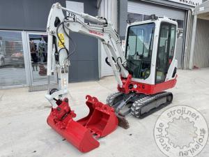 mini bageri takeuchi tb225 2018 letnik 2120 ur powertilt