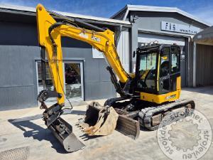 mini bageri jcb 85z 1 eco 2016 letnik 3x lica