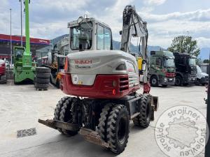 Bageri na kotačima, TAKEUCHI TB295W - 2013 LETNIK - POWERTILT - 3X ŽLICA