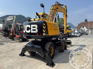 Bageri na kotačima, JCB JC160W - 2017 LETNIK - 5845 UR - 2X ŽLICA