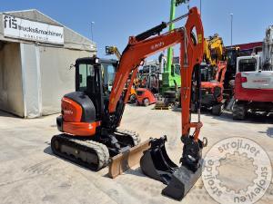 Mini bageri, KUBOTA KX057-4 - 2019 LETNIK - 3730 UR - POWERTILT
