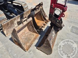 Mini bageri, YANMAR SV100-2A - 2023 LETNIK - 655 UR - 4X ŽLICA