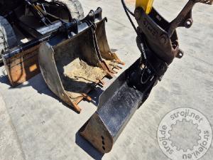Mini bageri, JCB 86C-1 - 2015 LETNIK - 6085 UR- 3X ŽLICA