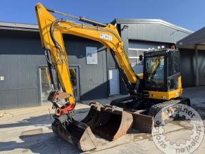 mini bageri jcb 100c 1 3x lica 2018 letnik 4300 ur