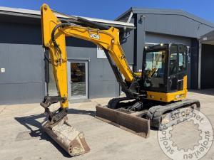 mini bageri jcb 85z 1 2018 letnik 3640 delovnih ur