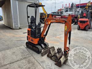 Mini bageri, HITACHI ZX19U-6 - 2019 LETNIK - 2110 UR - 3X ŽLICA