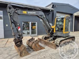mini bageri volvo ecr88 plus powertilt 3x lice