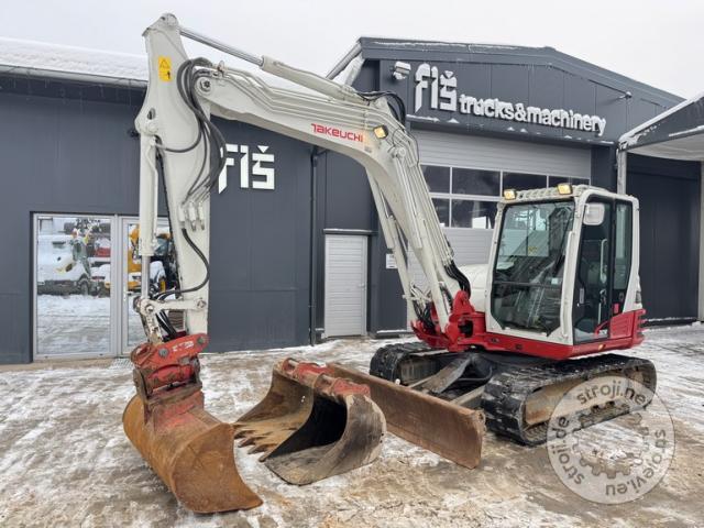 Mini bageri, TAKEUCHI TB290 - 2015 YEAR - 5730 HOURS - POWERTILT 