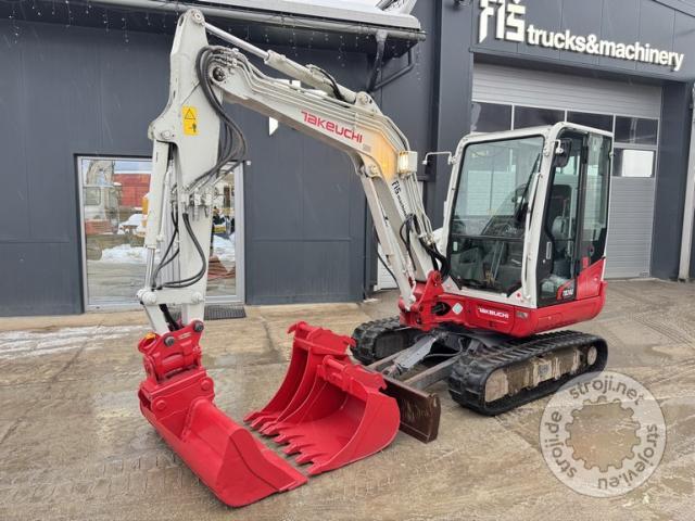 Mini bageri, TAKEUCHI TB240 - POWERTILT - 3X ŽLICA - 2016 LETNIK