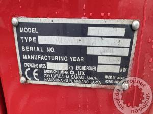 Mini bageri, TAKEUCHI TB240 - POWERTILT - 3X ŽLICA - 2016 LETNIK