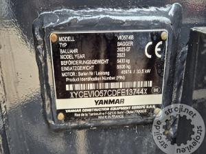 Mini bageri, YANMAR VIO57-6B - 2023 LETNIK - POWERTILT - 1145 UR