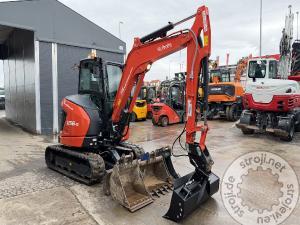 Bageri gusjeničari, KUBOTA U56-5 - LETNIK 2025 - 270 DELOVNIH UR - 4X ŽLICA