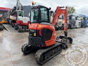 Bageri gusjeničari, KUBOTA U56-5 - LETNIK 2025 - 270 DELOVNIH UR - 4X ŽLICA