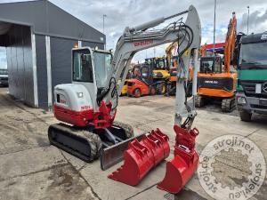 Mini bageri, TAKEUCHI TB250-2 - POWERTILT - LETNIK 2021 - 3315 DELOVNIH 