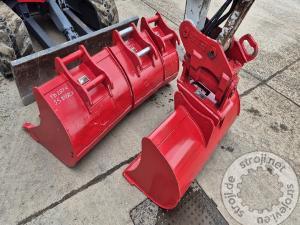 Mini bageri, TAKEUCHI TB250-2 - POWERTILT - LETNIK 2021 - 3315 DELOVNIH 