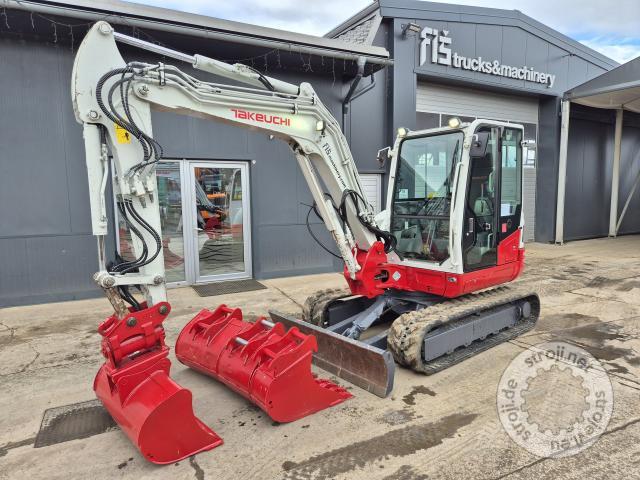 Mini bageri, TAKEUCHI TB250-2 - POWERTILT - LETNIK 2021 - 3315 DELOVNIH 