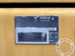 Bageri na kotačima, CATERPILLAR M315D - 2008 LETNIK - 2X ŽLICA