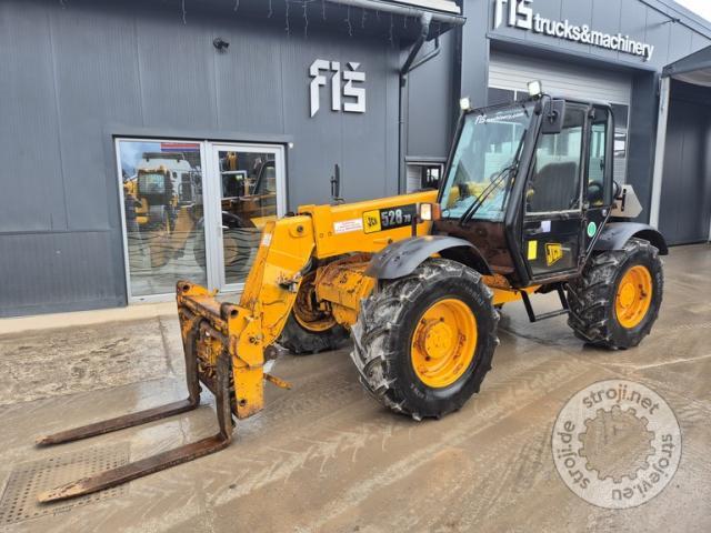 Viličari regalni sa teleskopom, JCB 528-70 - 2002 LETNIK - 5550 UR - 7M - 2.8T