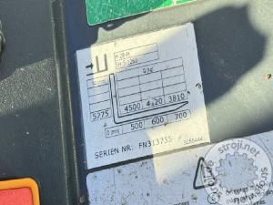 Viličari čeoni, JUNGHEINRICH TFG 545 - 2004 LETNIK - 2505 UR – TRIPLEX