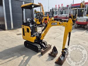 Mini bageri, JCB 16C-1 - 2022 LETNIK - 970 DELOVNIH UR